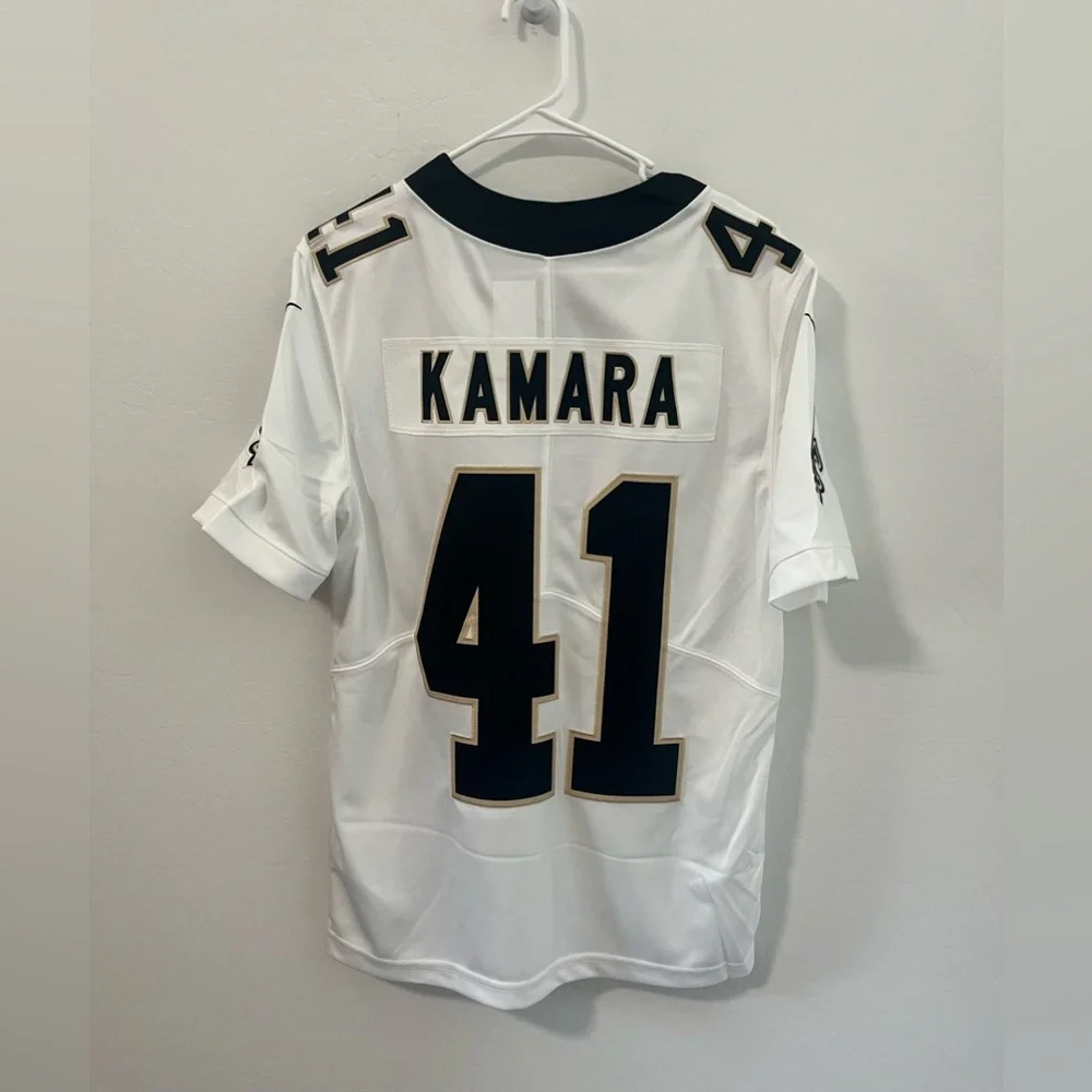 New $160 Nike New Orleans Saints Alvin Kamara Limited Stitched Jersey Size Small - Picture 2 of 5